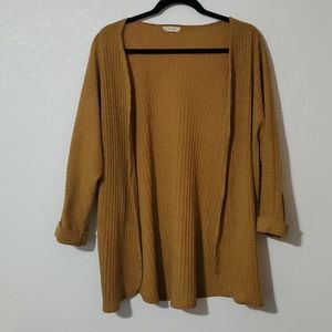 Mustard cardigan